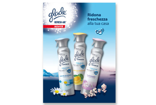 ’11 Glade RefreshAir Pagina Pubblicitaria