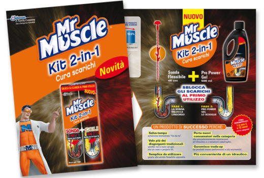 ’11 Mr Muscle Kit2-in-1 Folder