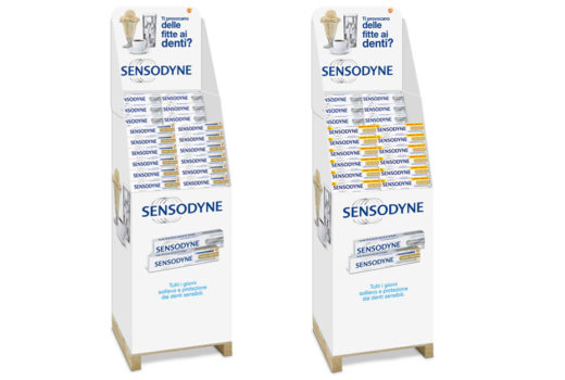 ’18 Sensodyne espositore da terra