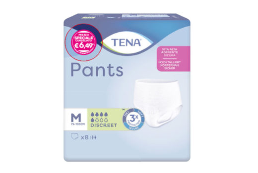 ’20 Tena Pants Discreet adesivo promo