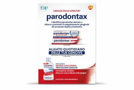 ’21 Parodontax Mr Soap pagina pubblicitaria