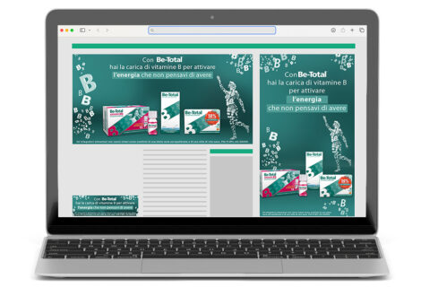 ’23 Be-Total “L’energia che non pensavi di avere” campagna web