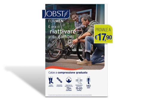 ’23 Jobst for Men cartello vetrina